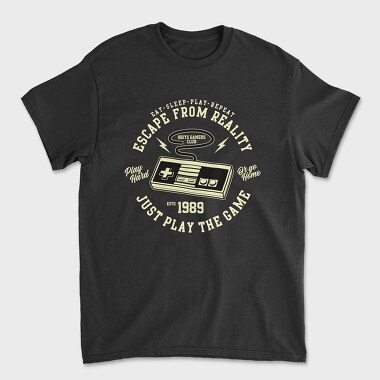 Retro Gaming Club, Tricou Barbati (Unisex)