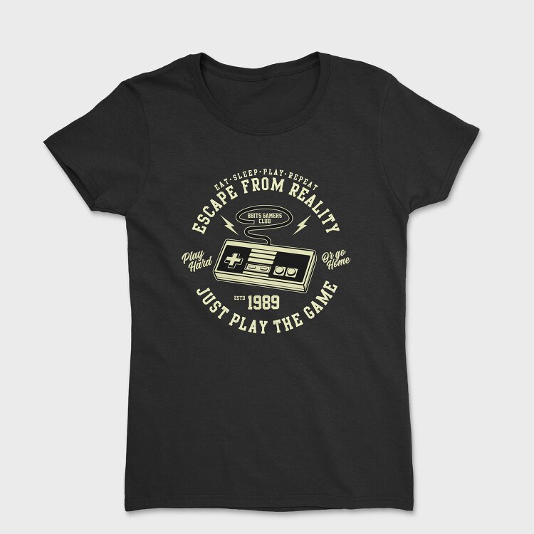 Retro Gaming Club, Tricou Femei