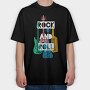 Electric Piano Blues, Tricou Oversize Barbati (Unisex)