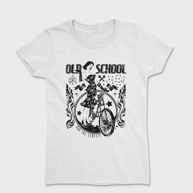 Old School Biker Chick, Tricou Femei