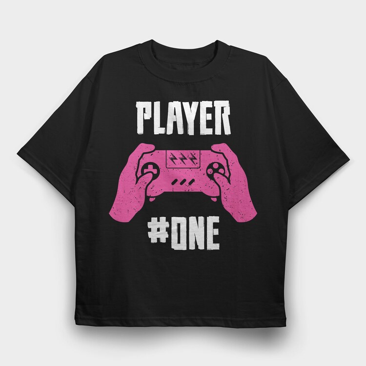 Pink Thunder Game, Tricou Oversize Barbati (Unisex)