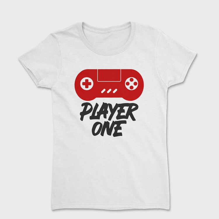 Player One Gamepad, Tricou Femei