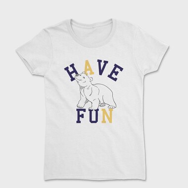Polar Bear Have Fun, Tricou Femei
