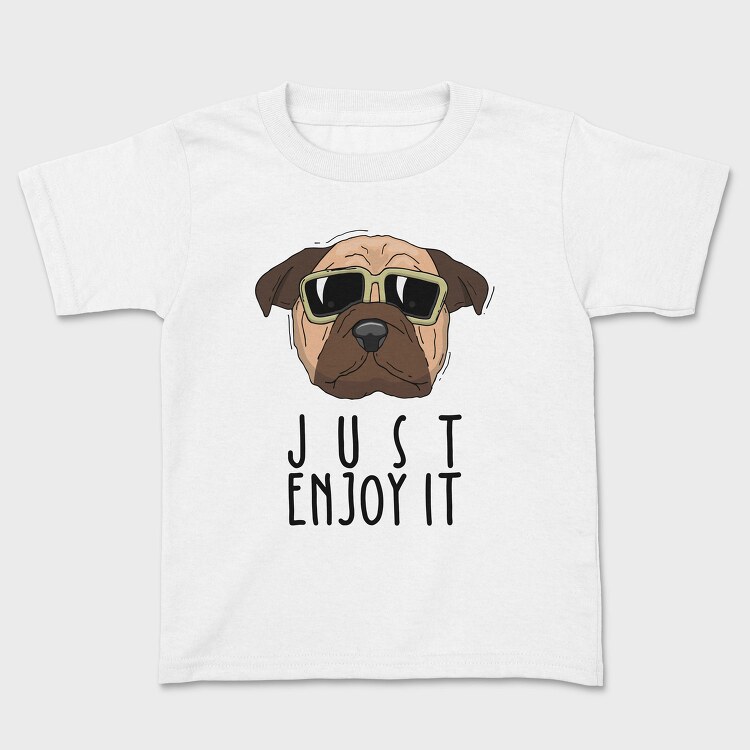 Pug Cool Vibes, Tricou Copii