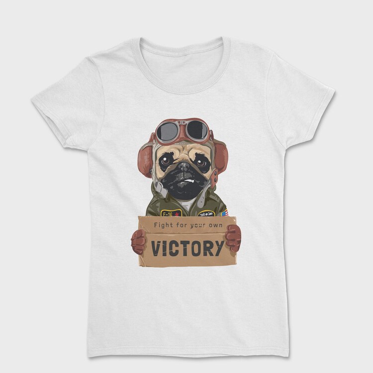 Pug Pilot Victory, Tricou Femei