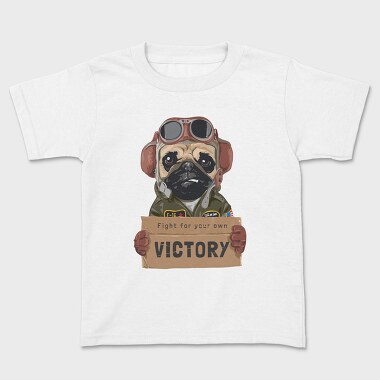 Pug Pilot Victory, Tricou Copii