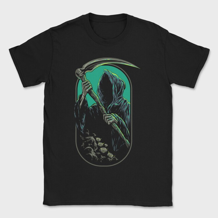 Grim Reaper Neon, Tricou Barbati (Unisex)