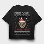 Pugmas, Tricou Oversize Barbati (Unisex)