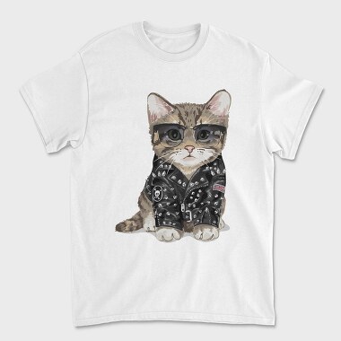 Punk Kitty, Tricou Barbati (Unisex)