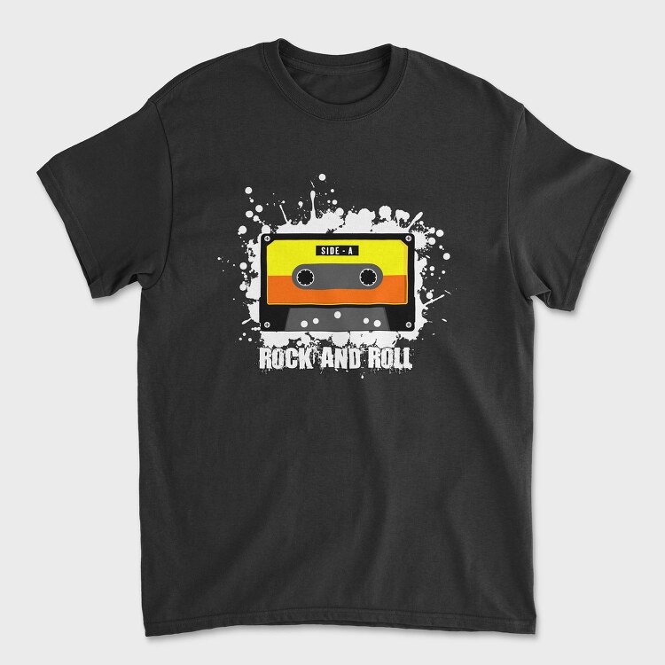 Rock And Roll Cassette 1, Tricou Barbati (Unisex)
