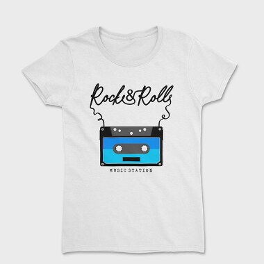 Rock And Roll Cassette, Tricou Femei