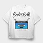 Rock And Roll Cassette, Tricou Oversize Barbati (Unisex)
