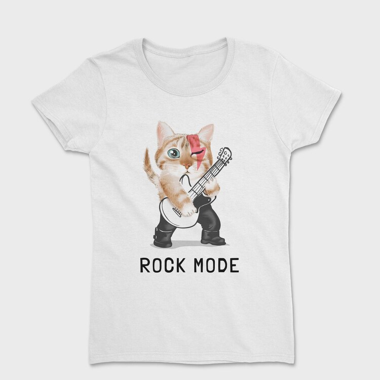 Rock Kitty Guitar, Tricou Femei