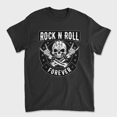 Rock N Roll Forever, Tricou Barbati (Unisex)