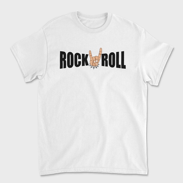 Rock Roll Horns, Tricou Barbati (Unisex)