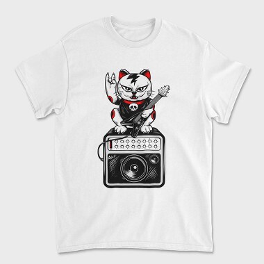 Rockin Kitty, Tricou Barbati (Unisex)