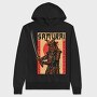 Samurai Fight Club, Hanorac Oversize Barbati (Unisex)