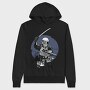 Samurai Knight, Hanorac Oversize Barbati (Unisex)