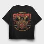 Samurai Warrior, Tricou Oversize Barbati (Unisex)