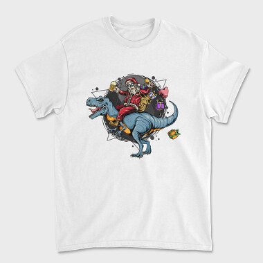 Santa Dino Fest, Tricou Barbati (Unisex)