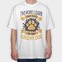The More I Like My Dog, Tricou Oversize Barbati (Unisex)