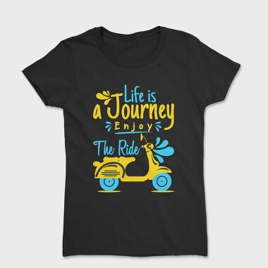 Scooter Journey Ride, Tricou Femei