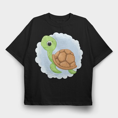 Sea Turtle Dreams, Tricou Oversize Barbati (Unisex)