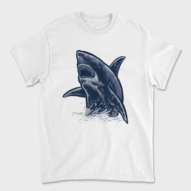 Shark Attack Jaws, Tricou Barbati (Unisex)