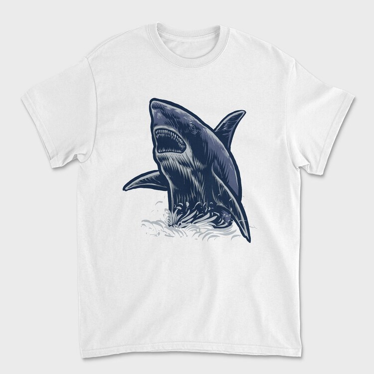 Shark Attack Jaws, Tricou Barbati (Unisex)