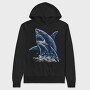 Shark Attack Jaws, Hanorac Oversize Barbati (Unisex)