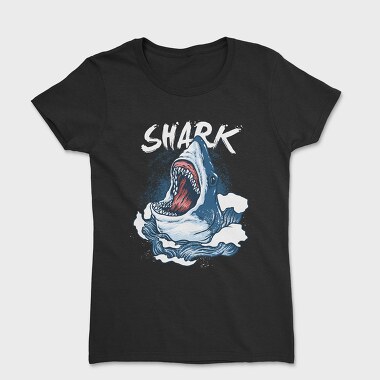 Shark Attack Wave, Tricou Femei