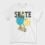 Skate All Day, Tricou Barbati (Unisex)
