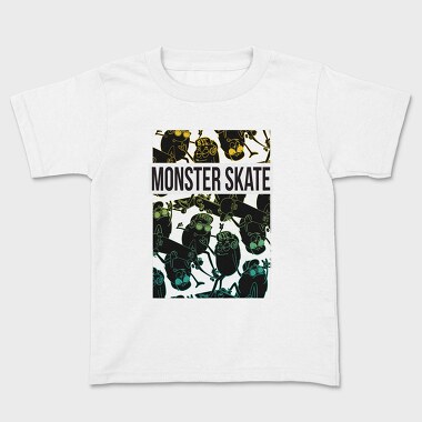 Skate Monster Nyc, Tricou Copii