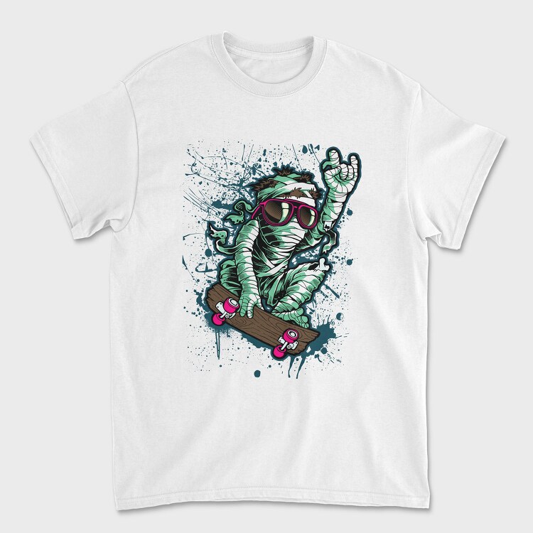 Skate Mummy, Tricou Barbati (Unisex)