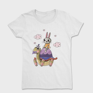 Rabbit On Turtle, Tricou Femei