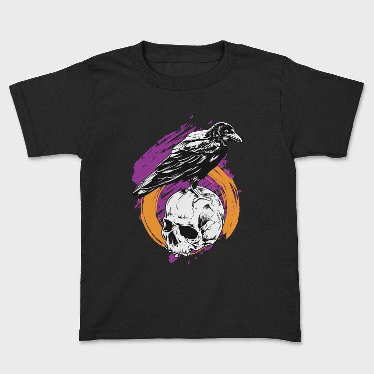 Raven Skull Strike 1, Tricou Copii