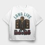 Rock Live Speakers, Tricou Oversize Barbati (Unisex)