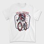 Skull Riding Shield, Tricou Barbati (Unisex)