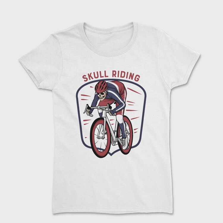 Skull Riding Shield, Tricou Femei