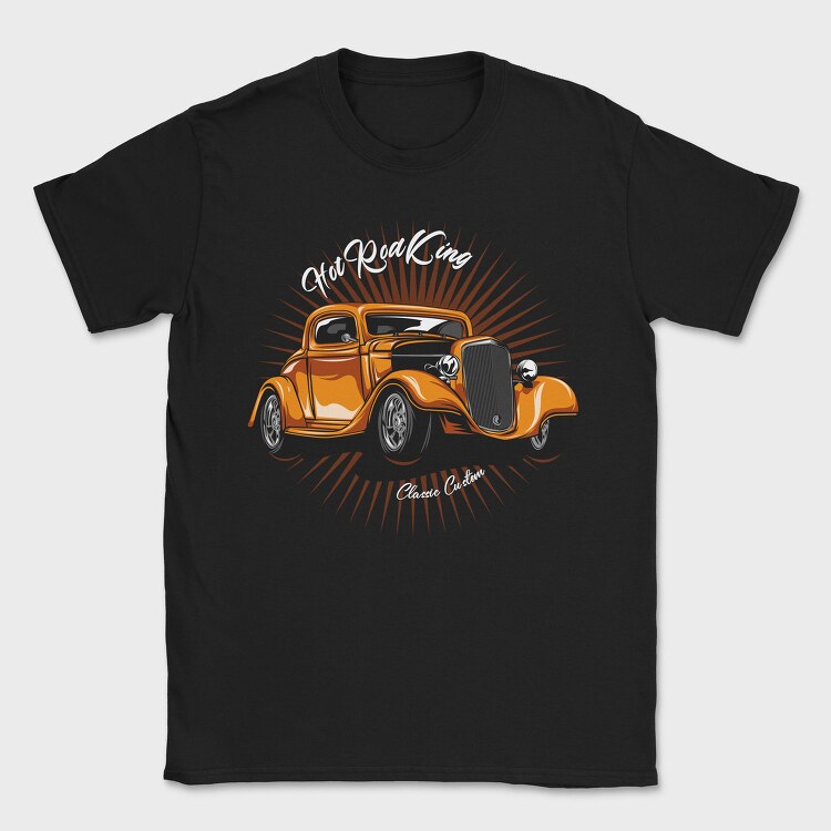 Groovy Road King, Tricou Barbati (Unisex)