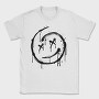 Grunge Smiley, Tricou Barbati (Unisex)