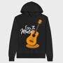 Guitar Music Joy, Hanorac Oversize Barbati (Unisex)