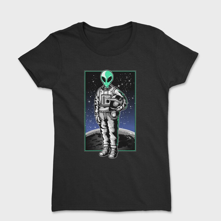 Space Alien Astronaut, Tricou Femei