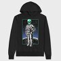 Space Alien Astronaut, Hanorac Oversize Barbati (Unisex)