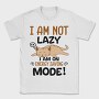 Lazy Cat Energy Saver, Tricou Barbati (Unisex)
