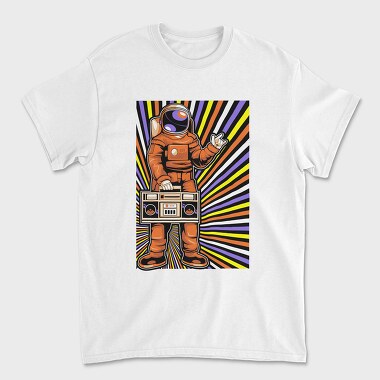 Space Boombox, Tricou Barbati (Unisex)
