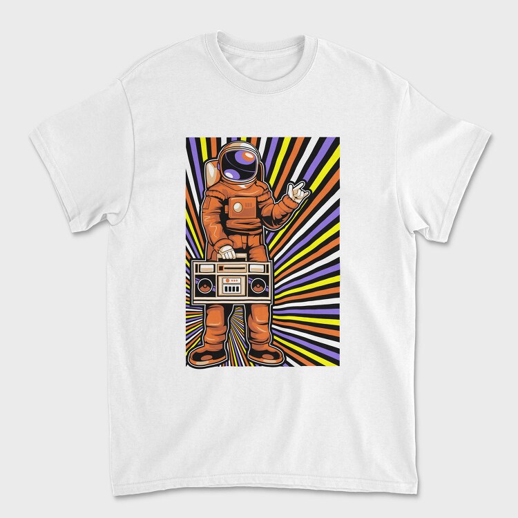 Space Boombox, Tricou Barbati (Unisex)