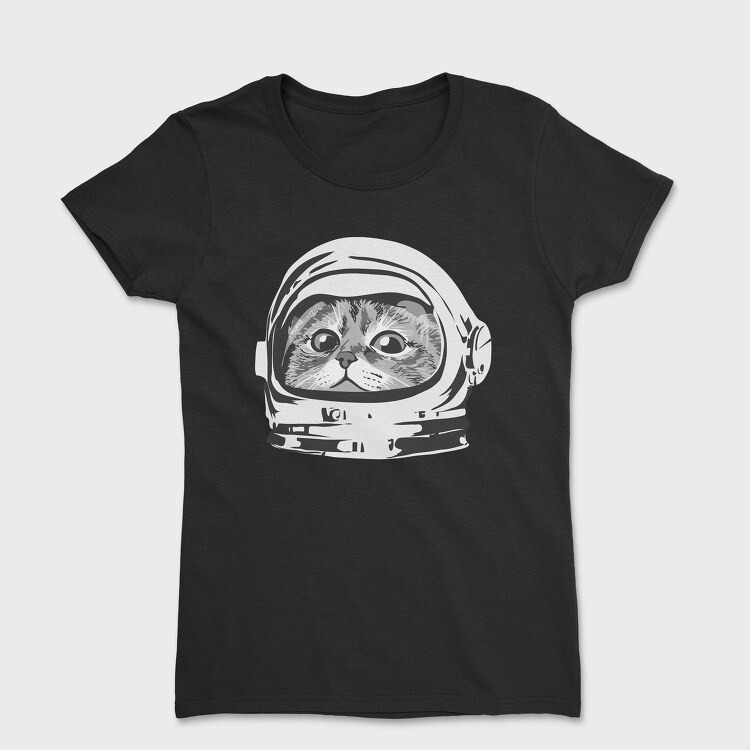 Space Cat Astronaut 1, Tricou Femei