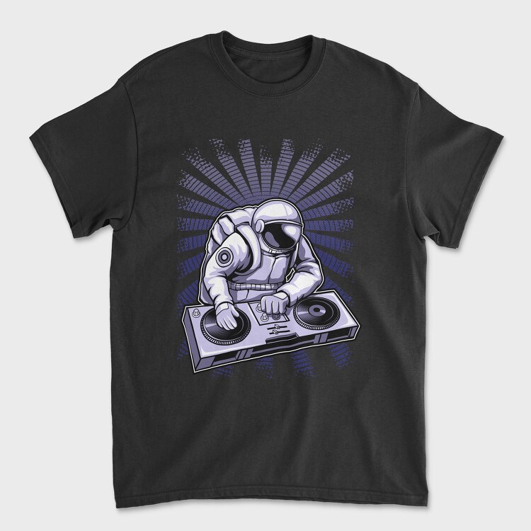 Space Dj Mix, Tricou Barbati (Unisex)