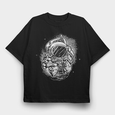Space Explorer 2, Tricou Oversize Barbati (Unisex)